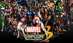 POSTER DE MARVEL CONTRA CAPCOM 3